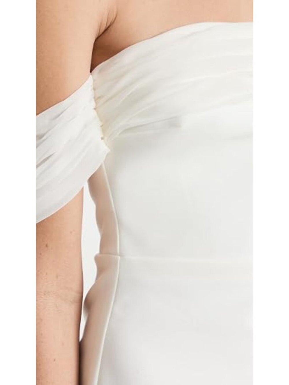 REVOLVE LIKELY Paz Off-Shoulder White Mini Dress Size 2 MSRP $348 - Picture 4 of 8